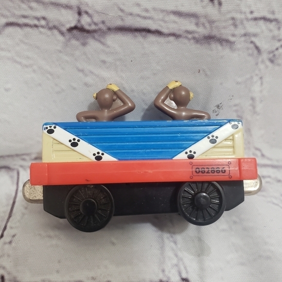 Thomas And Friends Diecast Sodor Zoo Monkey Car 2006 Guilane Learning Curve 3" - Picture 3 of 7